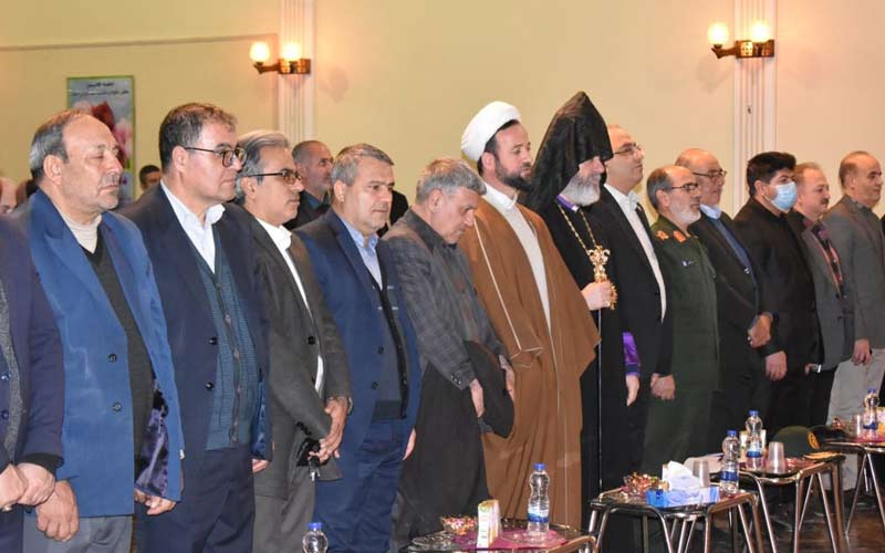 چهارشنبه نوزدهم بهمن ماه، آرا شاوردیان در جشن پیروزی انقلاب که به همت شورای خلیفه گری ارامنه تبریز با حضور مسئولان کشوری و لشگری برگزار شد، شرکت کرد.