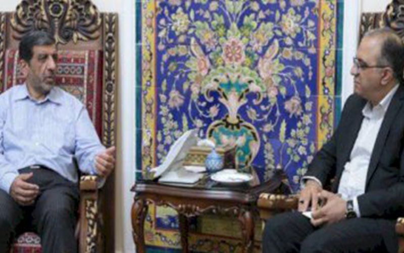 دیدار آرا شاوردیان با وزیر میراث‌ فرهنگی